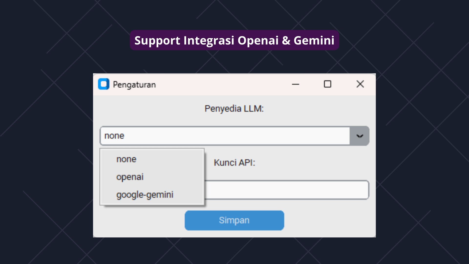 Integrasi LLM
